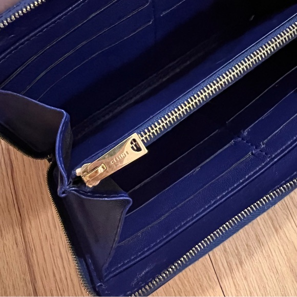 Celine Colorblock Leather Zip Wallet - 2015 Phoebe Philo Collection - Picture 7 of 7